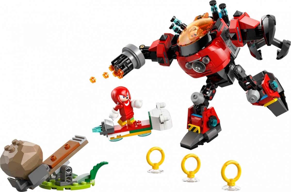 LEGO Sonic Knuckles proti Dr. Eggmanu v mechu Egg Crusher (77005) 4
