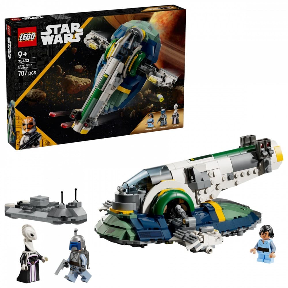 LEGO Kocki Star Wars 75433: Jango Fettov ladjevje 5