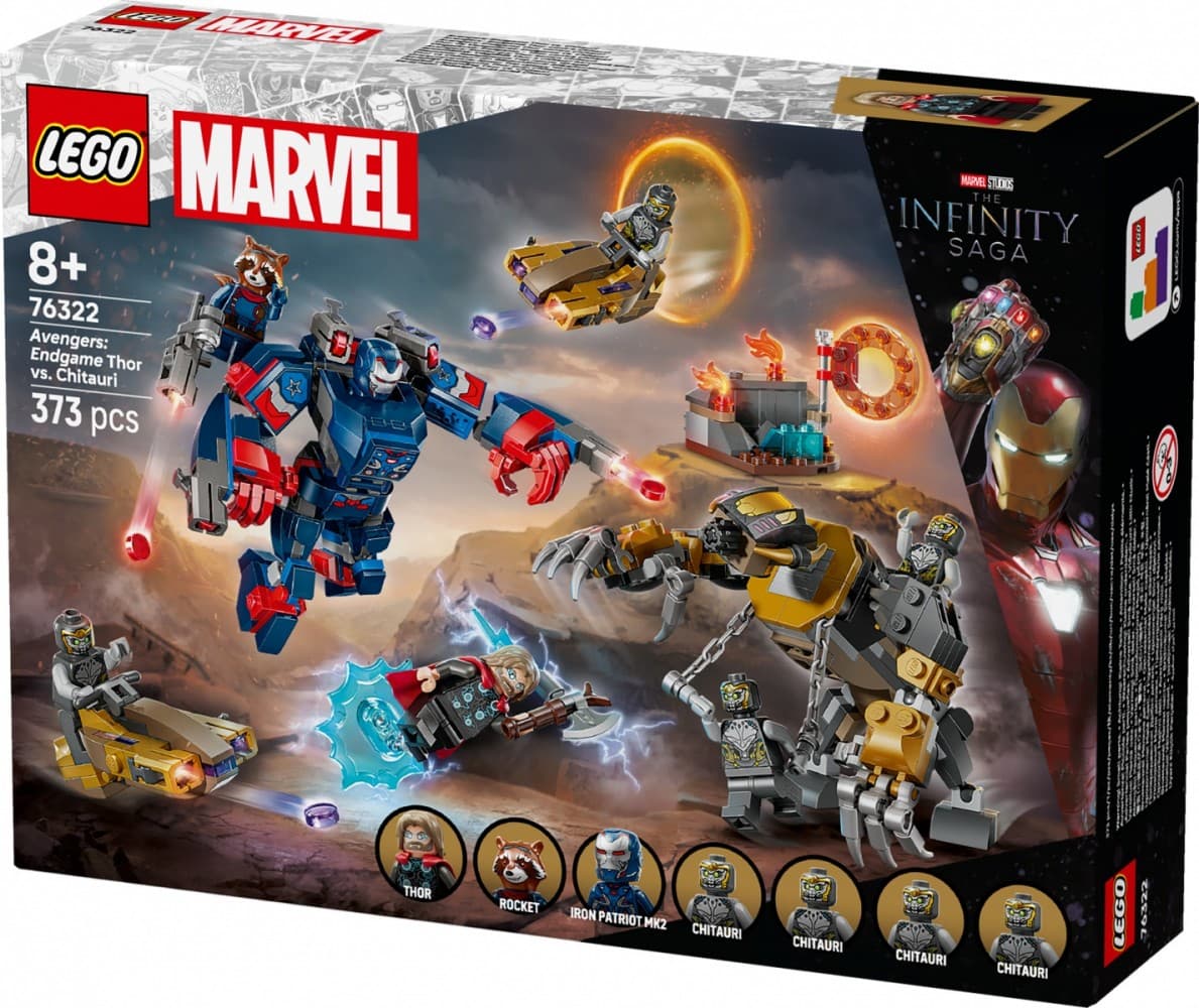 LEGO Kocki Super Heroes 76322: Avengers: Endgame - Thor proti Chitauri 3