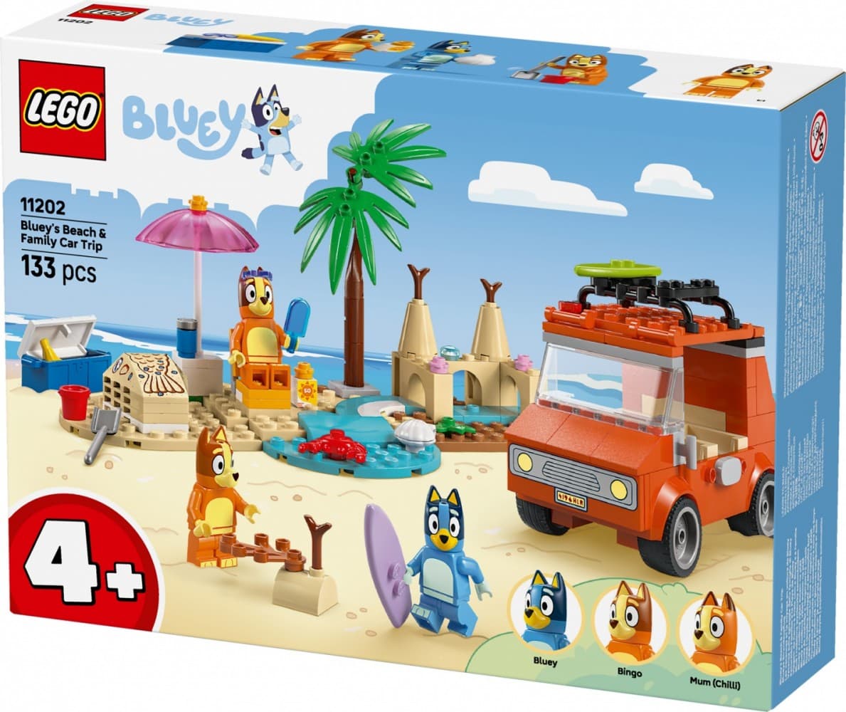 LEGO Kocke Bluey 11202 Družinska izlet z avtomobilom 2