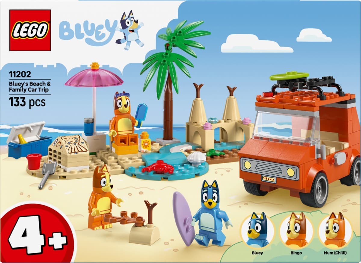 LEGO Kocke Bluey 11202 Družinska izlet z avtomobilom 3
