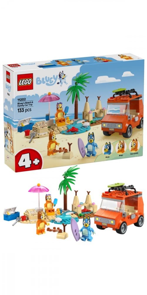 LEGO Kocke Bluey 11202 Družinska izlet z avtomobilom 4
