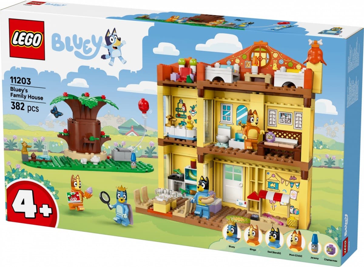 LEGO Kocke Bluey 11203 Družinska hiša 3