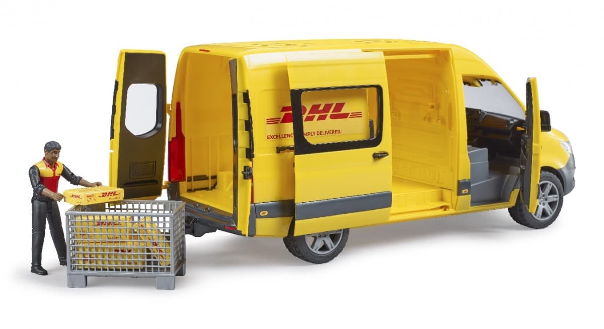 Avtobus MB Sprinter DHL s figurico in dodatki 3