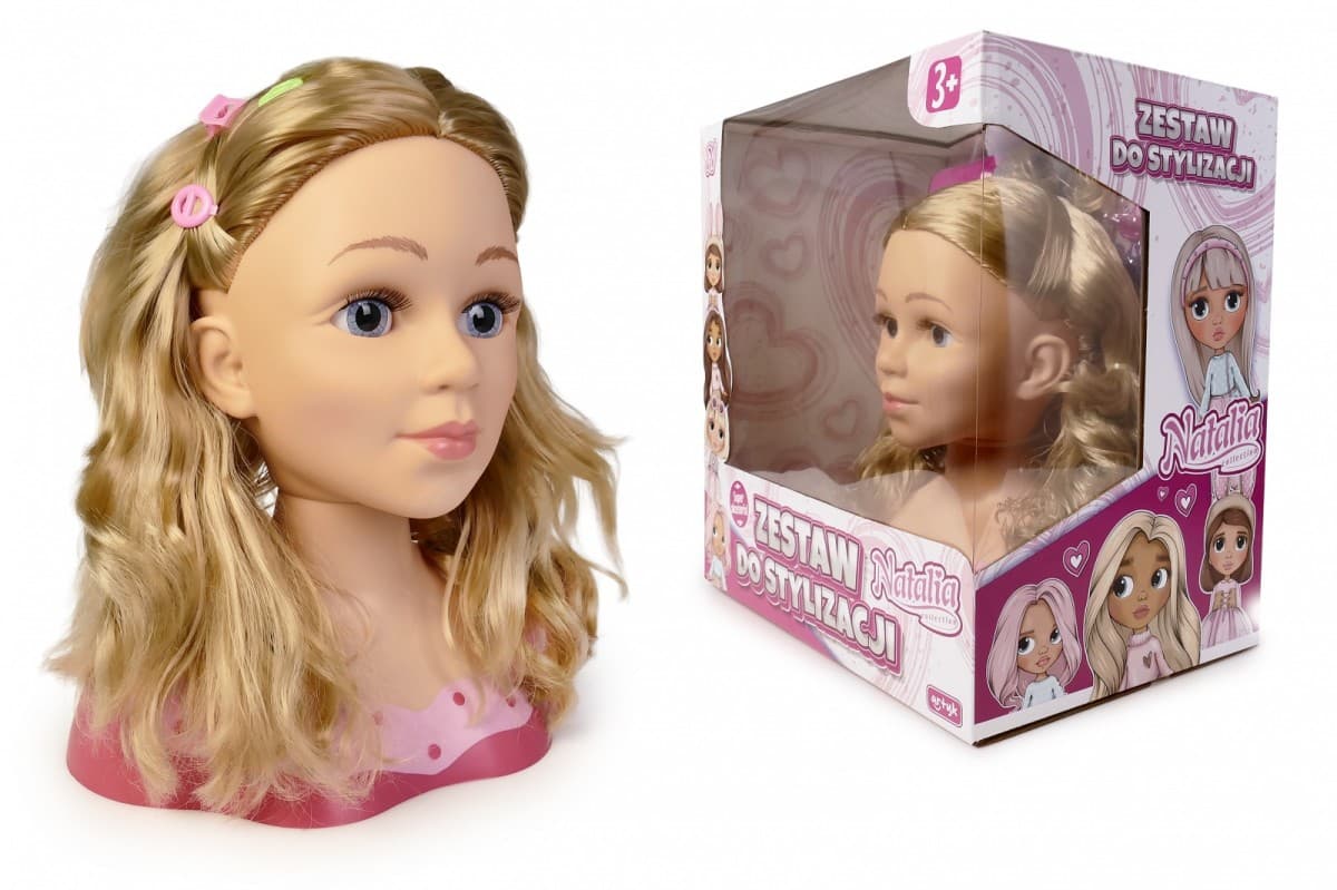 Lutka za oblikovanje frizur Natalia, ARTYK 3