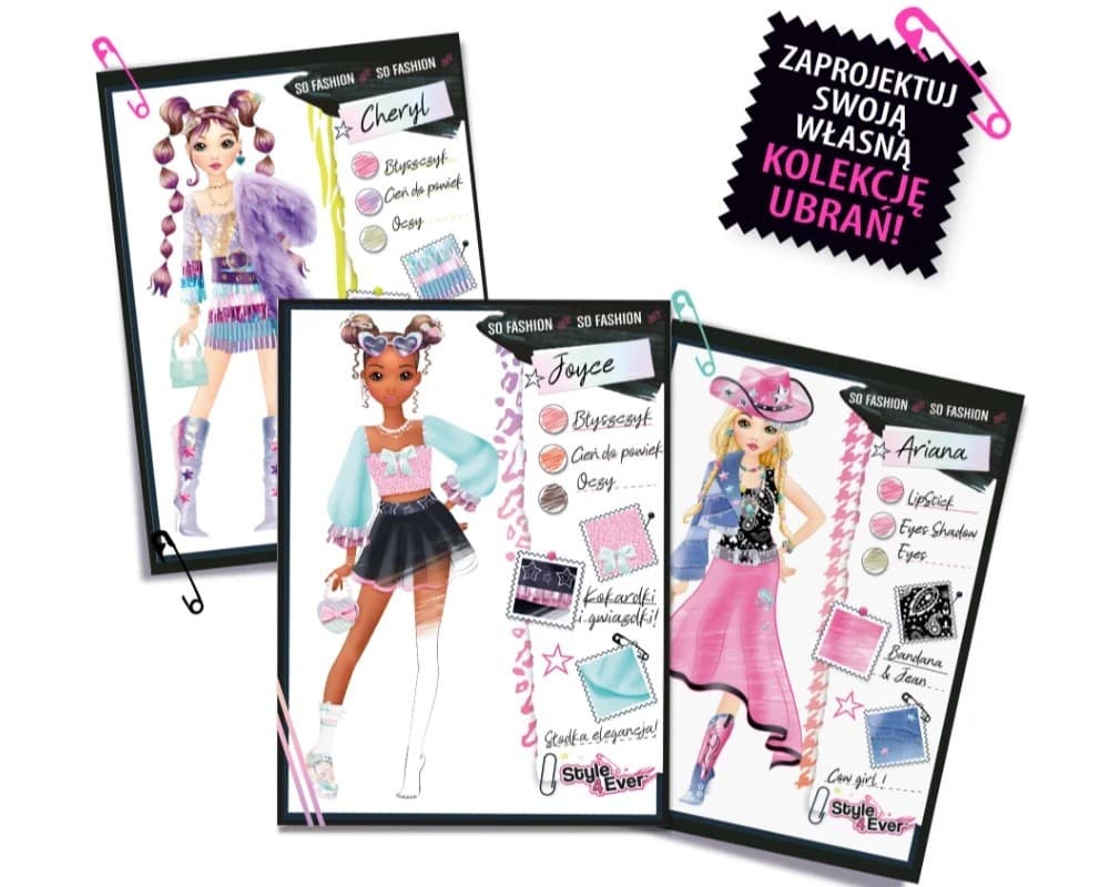 Kreativni set Projekt Moda s svetlečo tablico 4