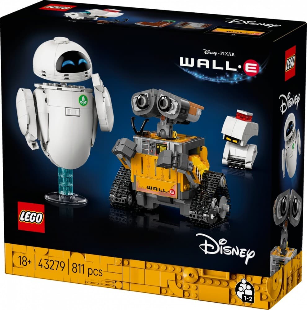 LEGO Disney Pixar WALL-E & EVE 43279 - komplet za odrasle 2