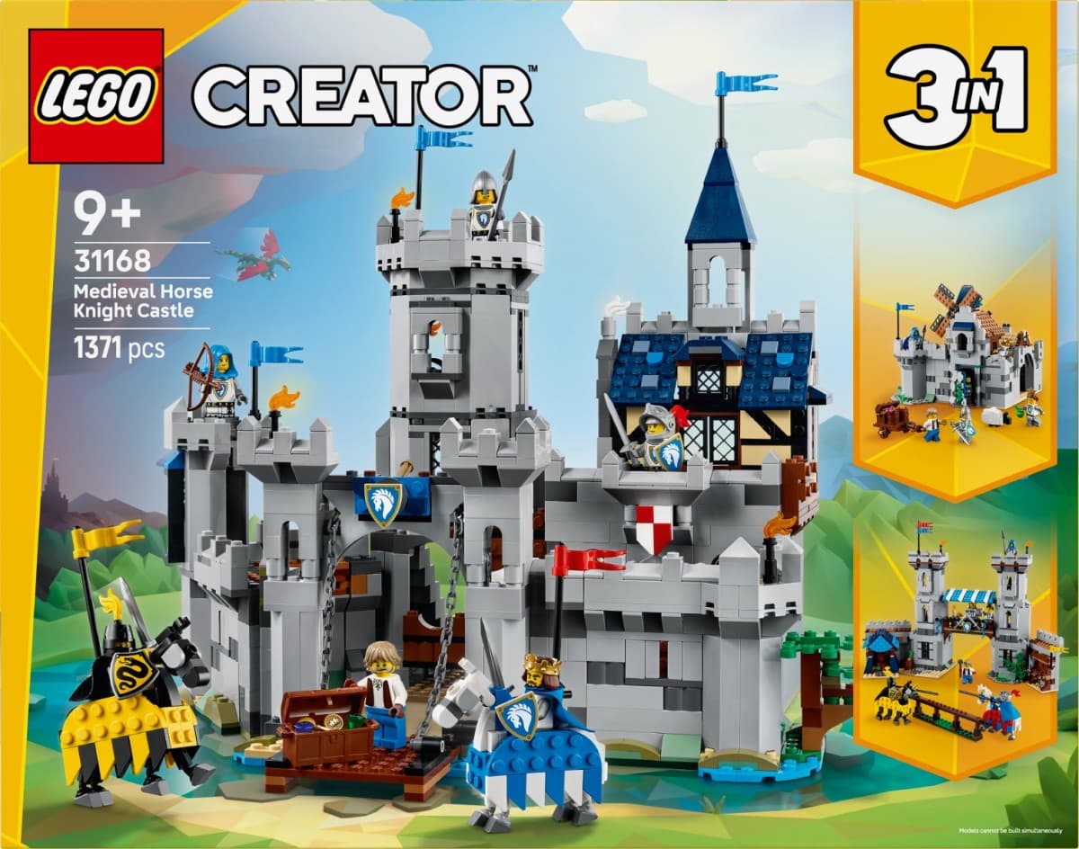 LEGO Creator 3 v 1 srednjeveški viteški grad 3