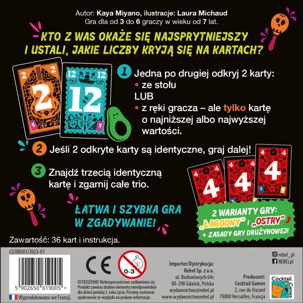 Hitra igra s kartami Trio 4