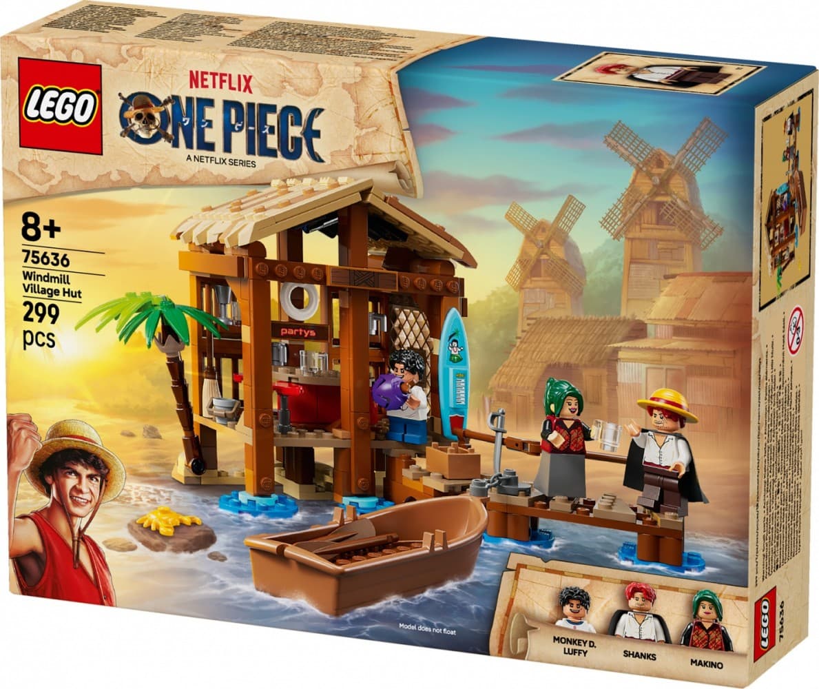 LEGO Kocke ONE PIECE: Chatka v vasi Fuusha 2
