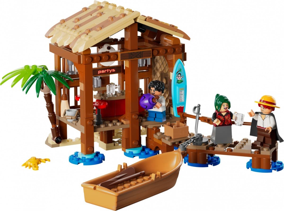 LEGO Kocke ONE PIECE: Chatka v vasi Fuusha 3