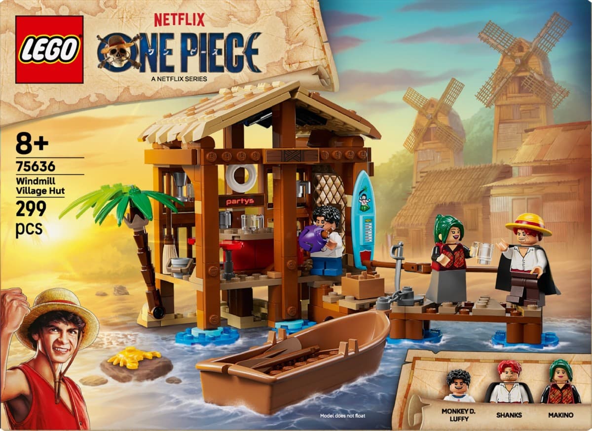 LEGO Kocke ONE PIECE: Chatka v vasi Fuusha 4