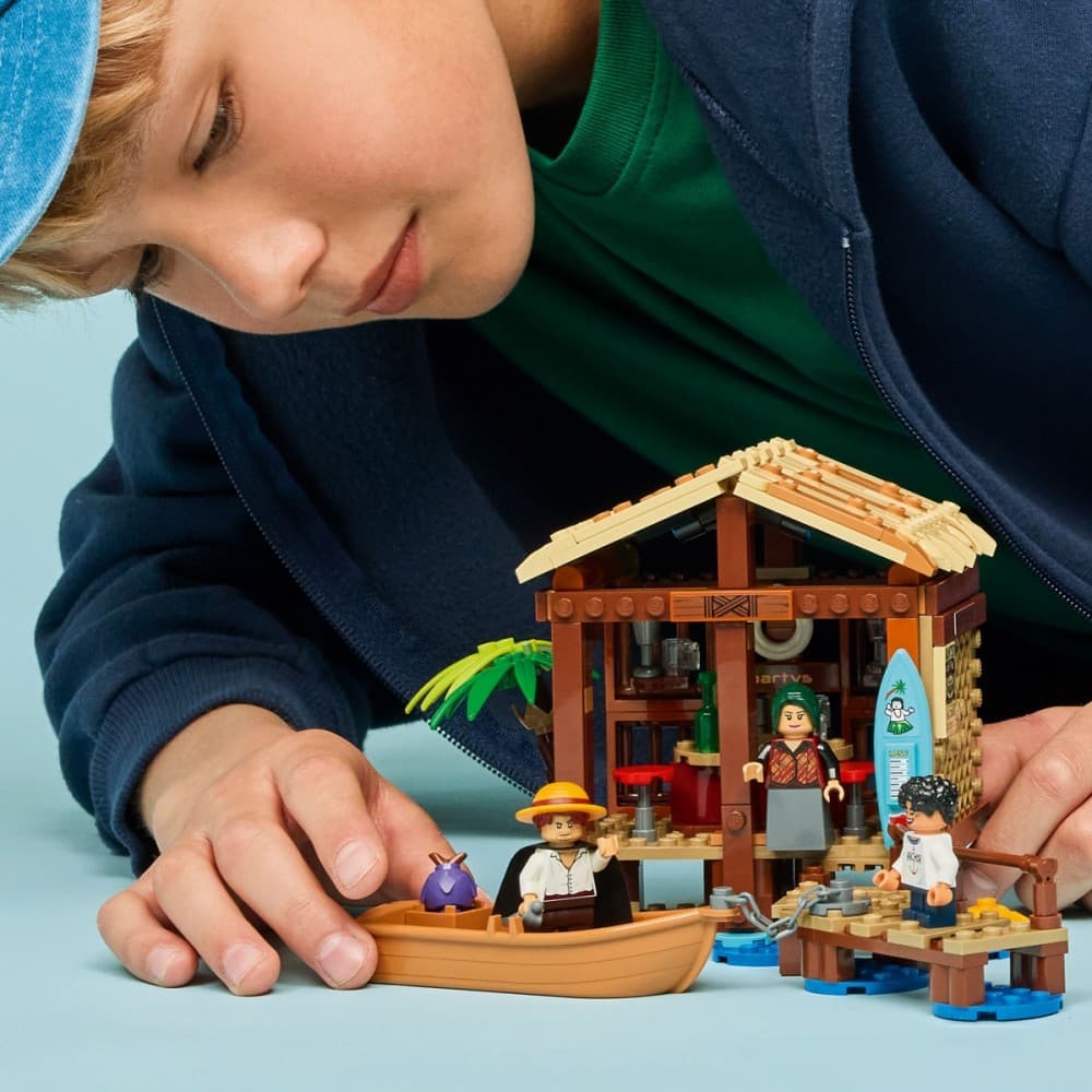 LEGO Kocke ONE PIECE: Chatka v vasi Fuusha 6