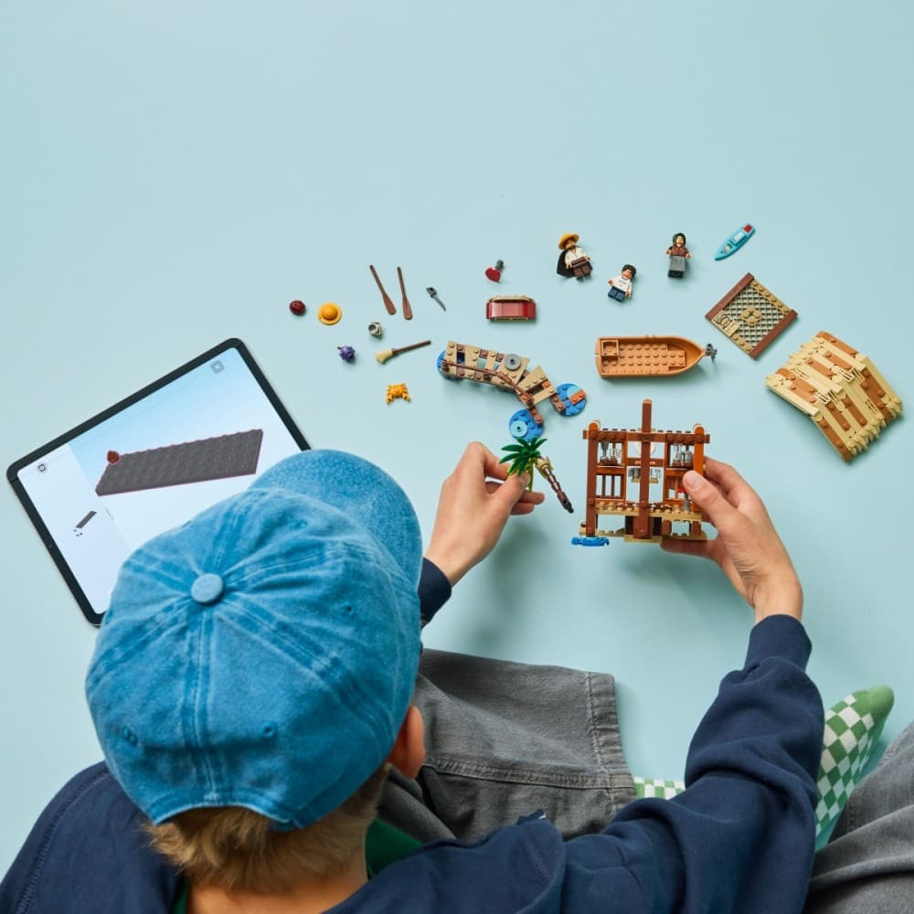 LEGO Kocke ONE PIECE: Chatka v vasi Fuusha 7