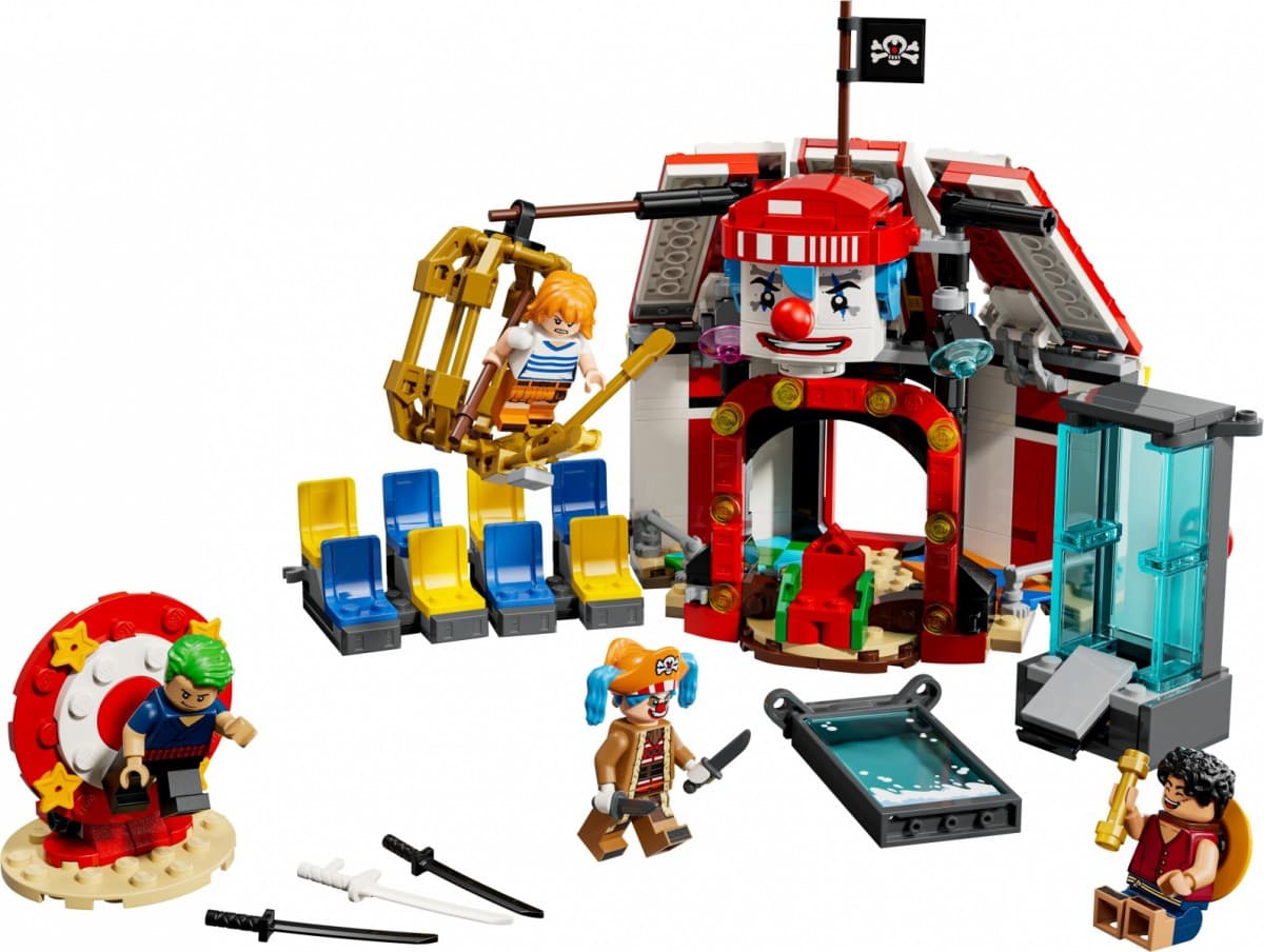 LEGO Kocke ONE PIECE: Šotor cirkusa Buggyja 4