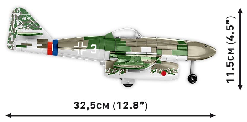 COBI Kocke: Messerschmitt Me262 A-1a 7