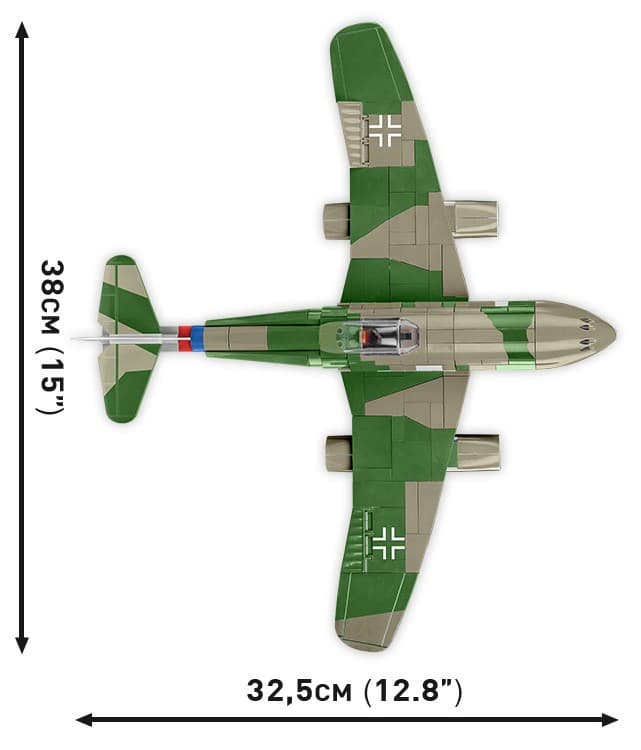 COBI Kocke: Messerschmitt Me262 A-1a 8