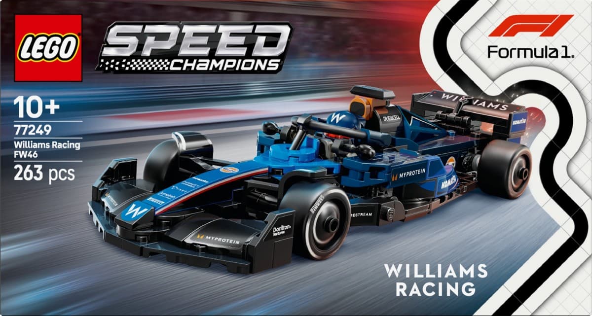 LEGO Speed Champions 77249: Dirkač Williams Racing FW46 3