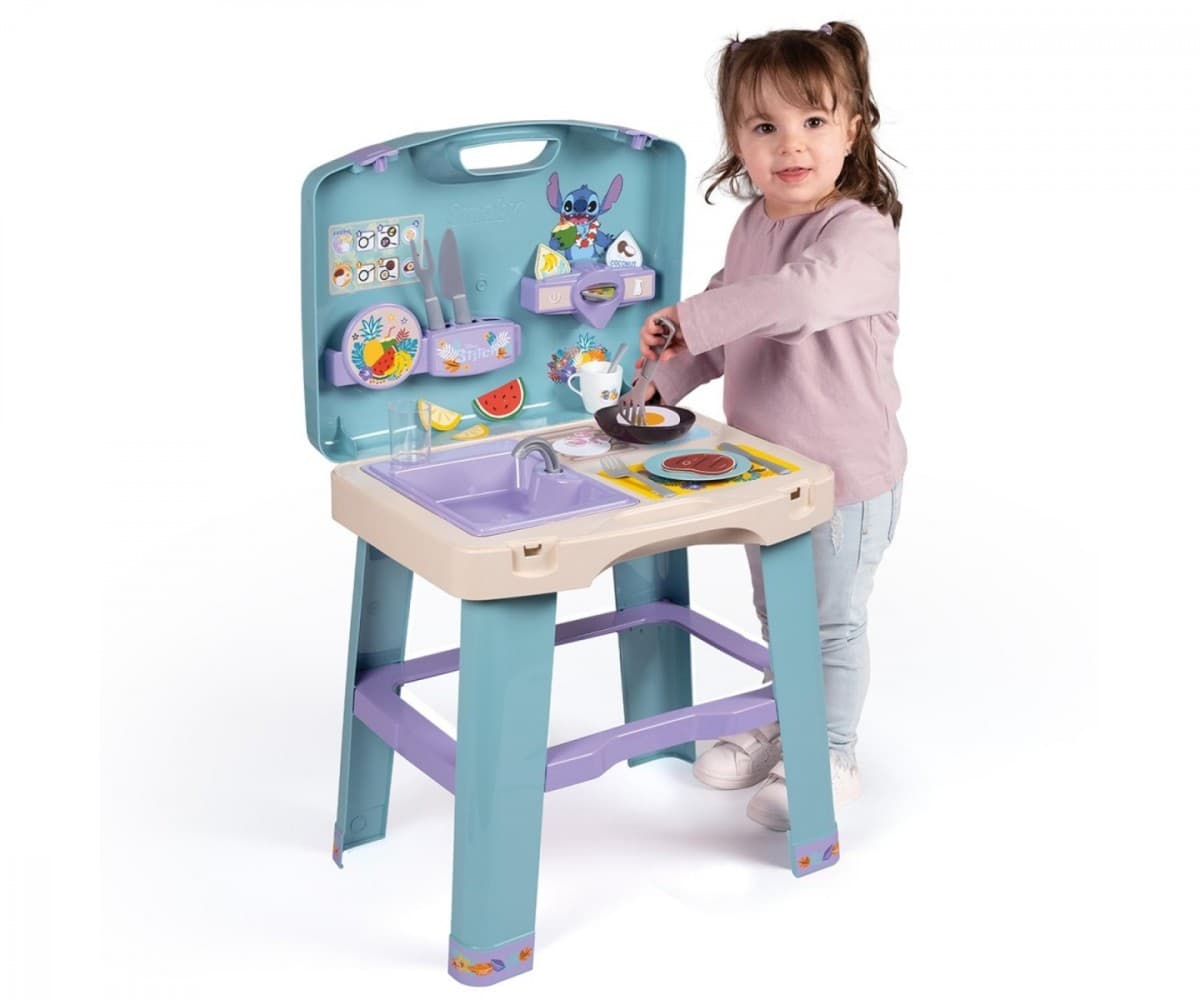 SMOBY Stitch otroška kuhinja v kovčku 5