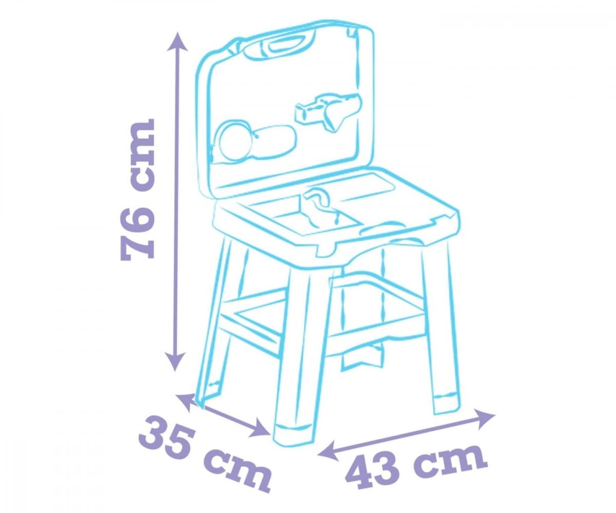 SMOBY Stitch otroška kuhinja v kovčku 6
