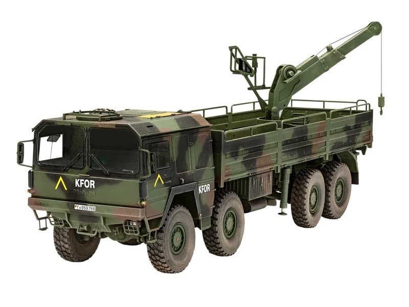 Model za sestavljanje: MAN 10t 8x8 (REVELL 1:35) 2