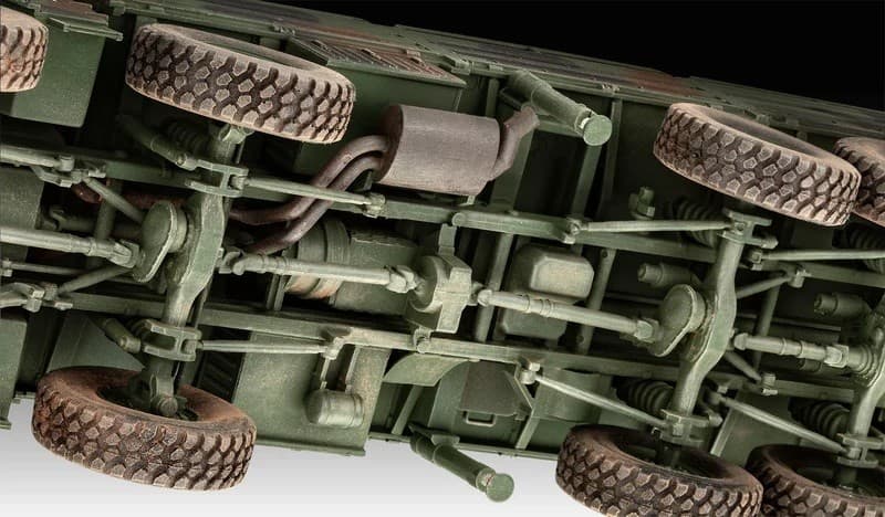 Model za sestavljanje: MAN 10t 8x8 (REVELL 1:35) 6