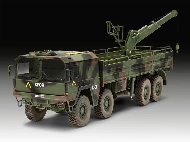 Model za sestavljanje: MAN 10t 8x8 (REVELL 1:35) 8