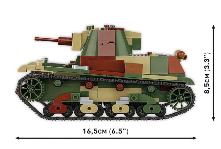 Kocke COBI Light Tank 7TP, 669 kock 4