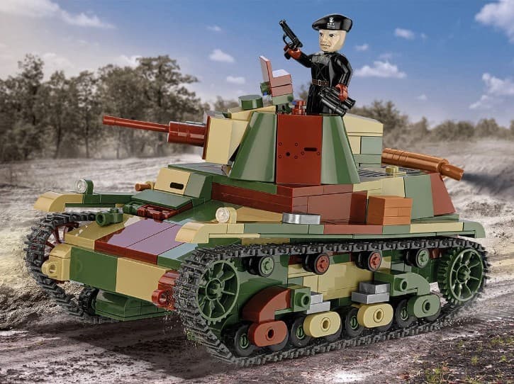 Kocke COBI Light Tank 7TP, 669 kock 6
