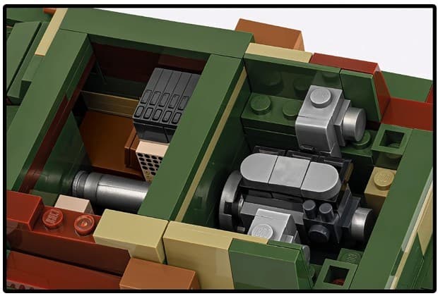 Kocke COBI Light Tank 7TP, 669 kock 8
