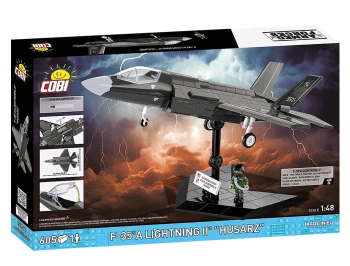 COBI Kocke F-35A Lightning II, 605 delov 2