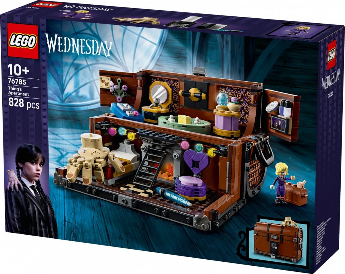 LEGO Wednesday Addams: Roka v kovčku 76785, 828 kosov 3