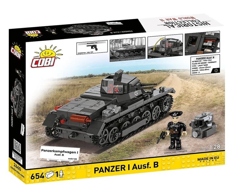 Kocke COBI Panzer I (Francija 1940), 654 kos. 3