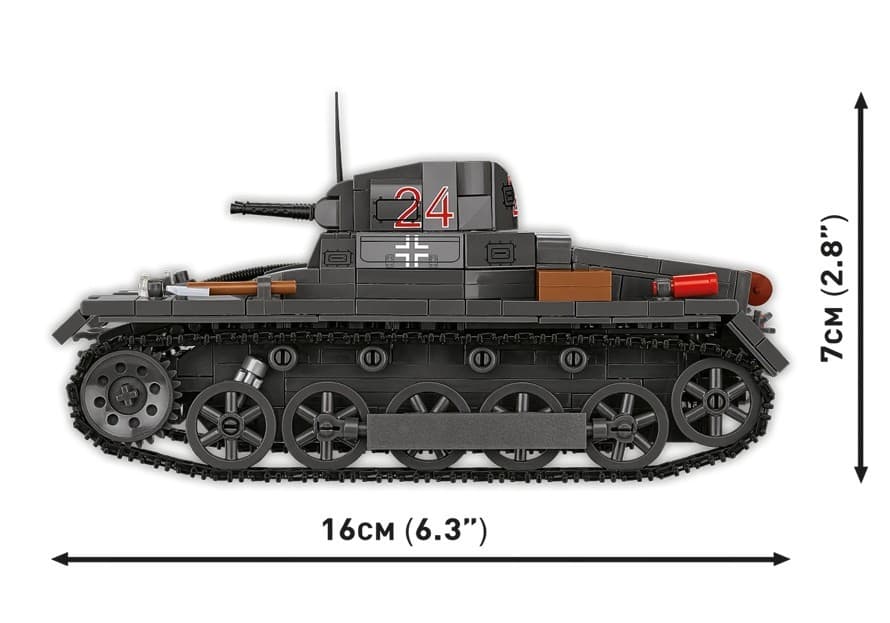 Kocke COBI Panzer I (Francija 1940), 654 kos. 5