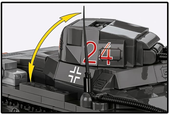 Kocke COBI Panzer I (Francija 1940), 654 kos. 8