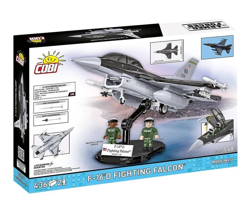 Kocke COBI F-16D Fighting Falcon, 436 kos. 2