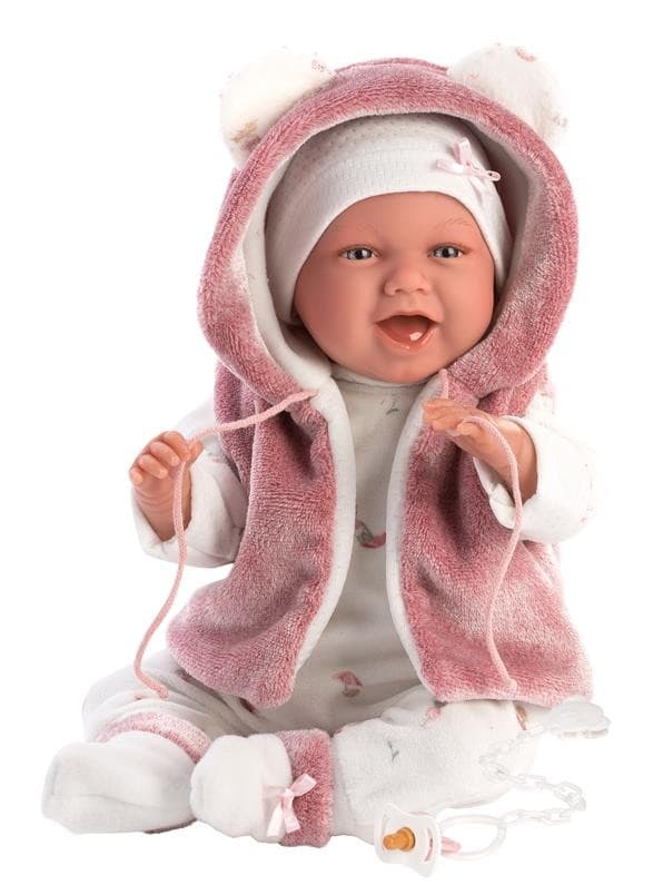 LLORENS lutka dojenček Mimi, 42 cm, smejoča se 2