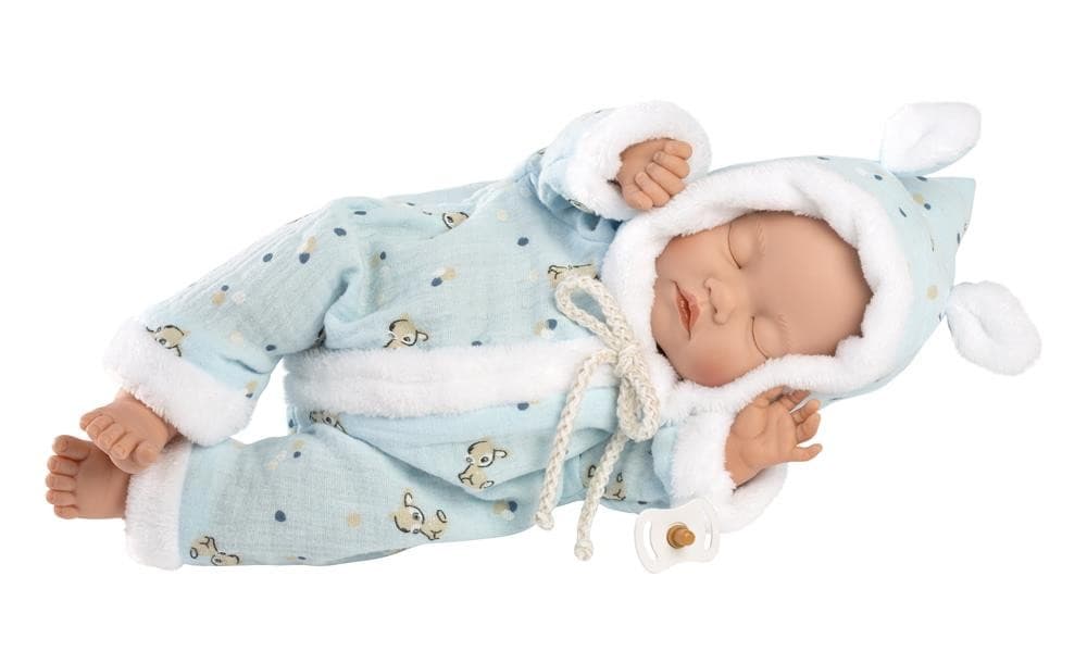 LLORENS lutka dojenček deček, 31 cm, ročno izdelana 5