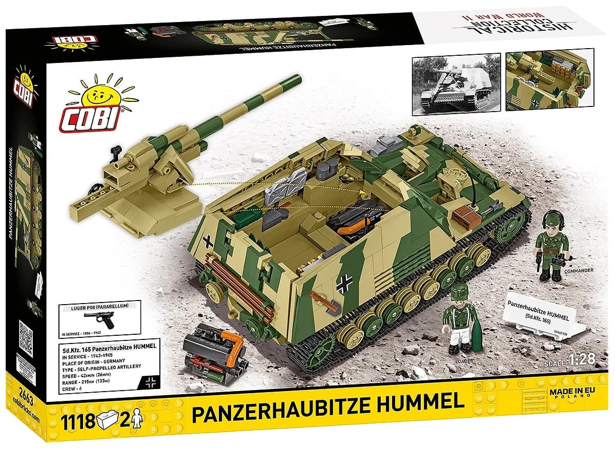 COBI Kocke Panzerhaubitze Hummel (1118 kosov) 5