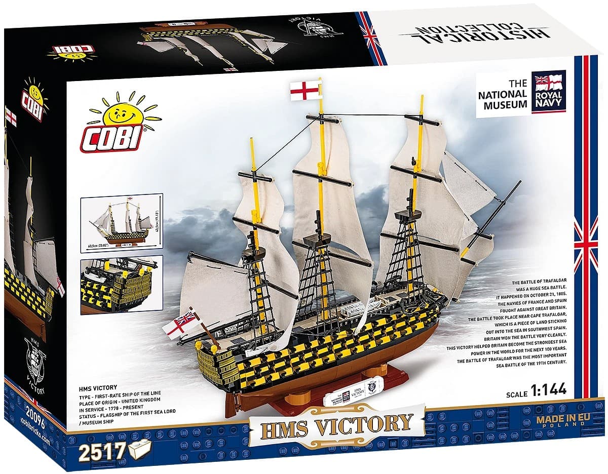 Sestavljivi model HMS Victory (1805) 2517 kock 3