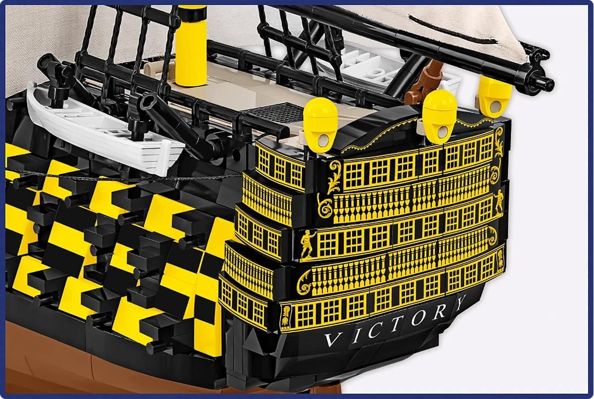 Sestavljivi model HMS Victory (1805) 2517 kock 5