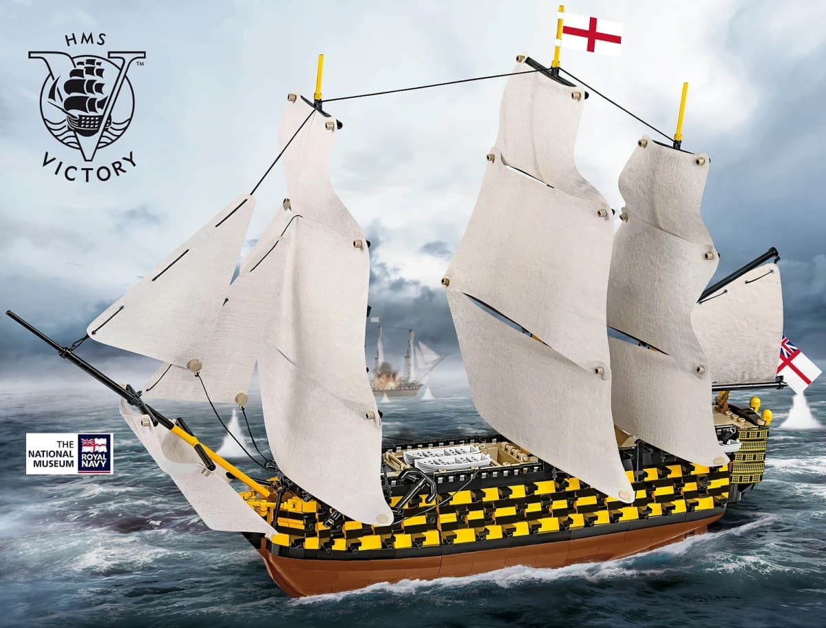 Sestavljivi model HMS Victory (1805) 2517 kock 6