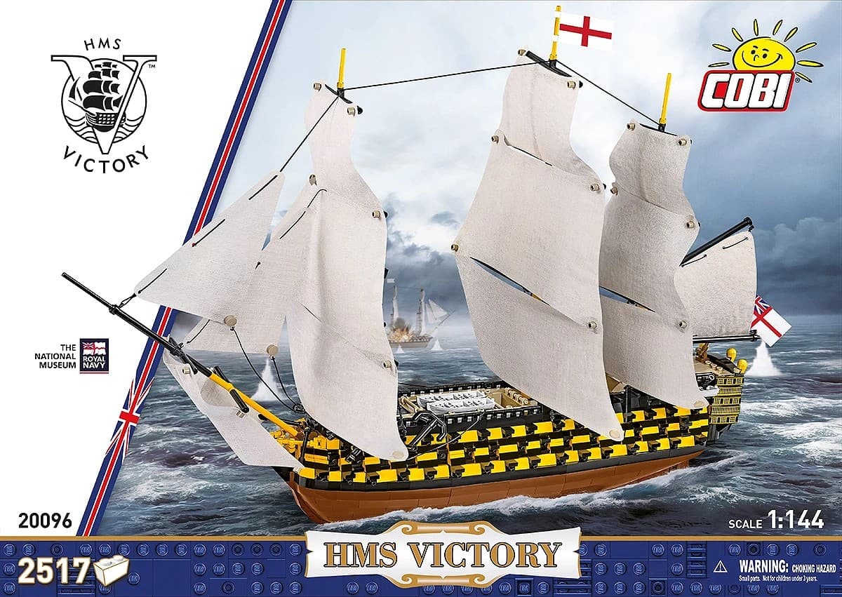Sestavljivi model HMS Victory (1805) 2517 kock 7