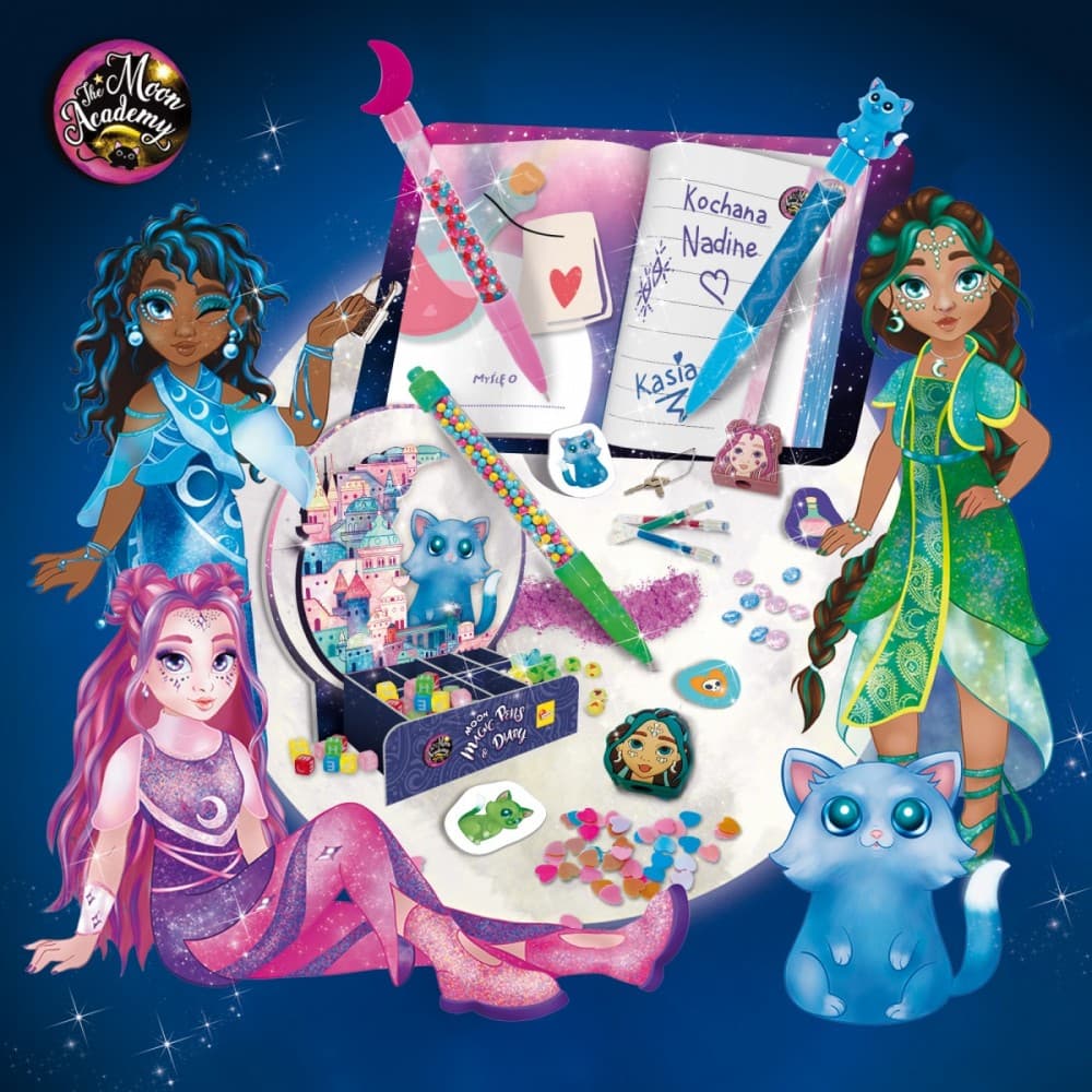 LISCIANI Kreativni set Moon Academy: pisalni pribor 2