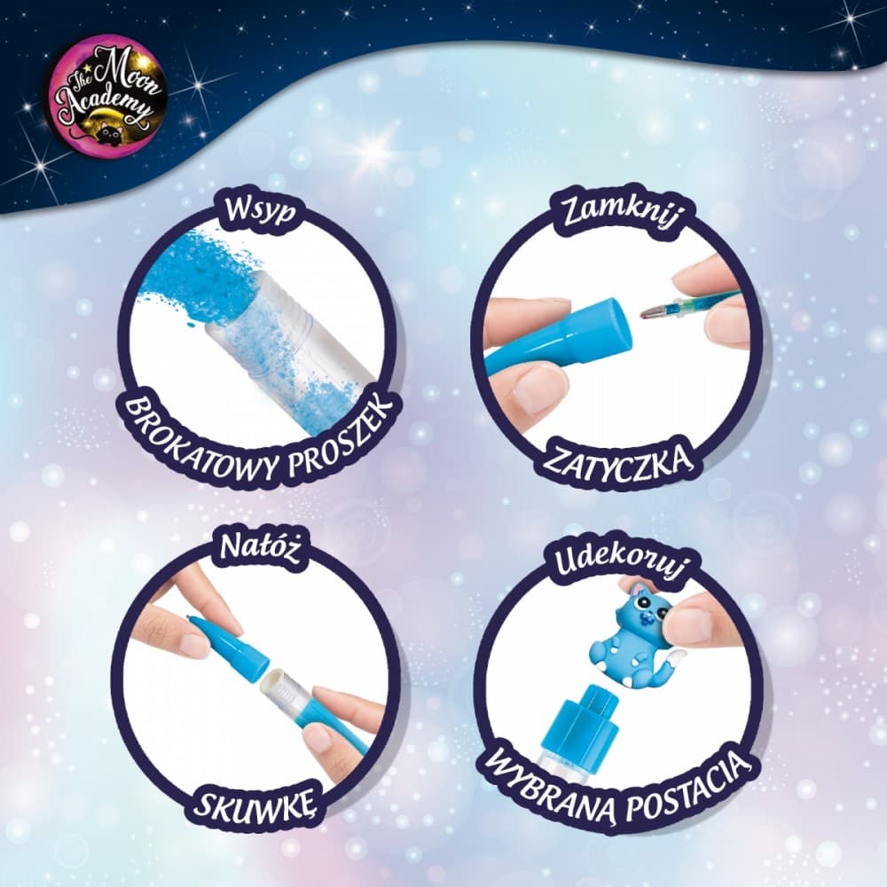 LISCIANI Kreativni set Moon Academy: pisalni pribor 3