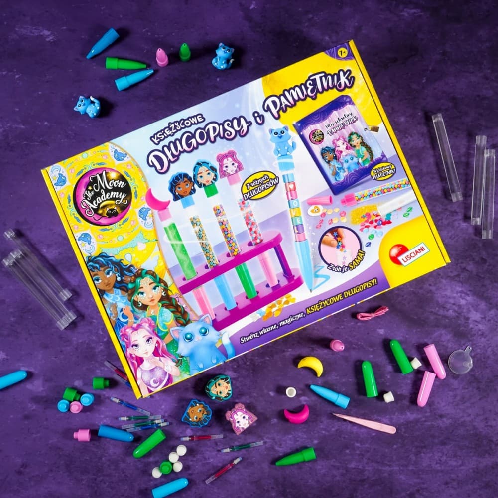 LISCIANI Kreativni set Moon Academy: pisalni pribor 6