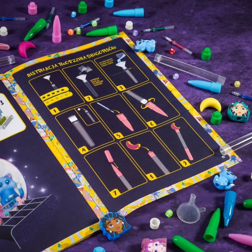 LISCIANI Kreativni set Moon Academy: pisalni pribor 7