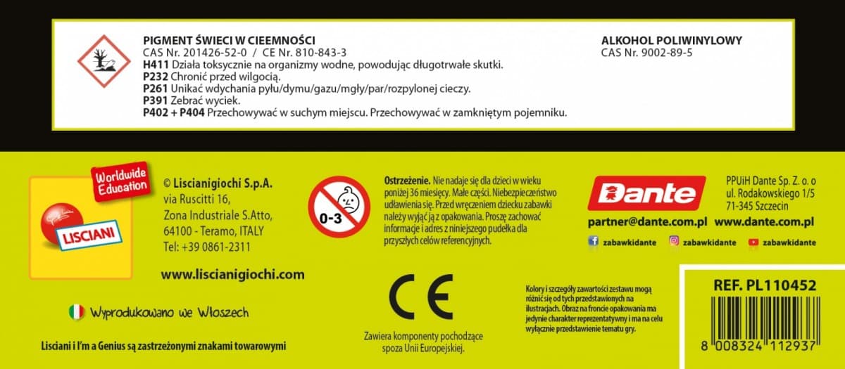 LISCIANI Znanstveni komplet I'm a Genius: čudovite žogice 5