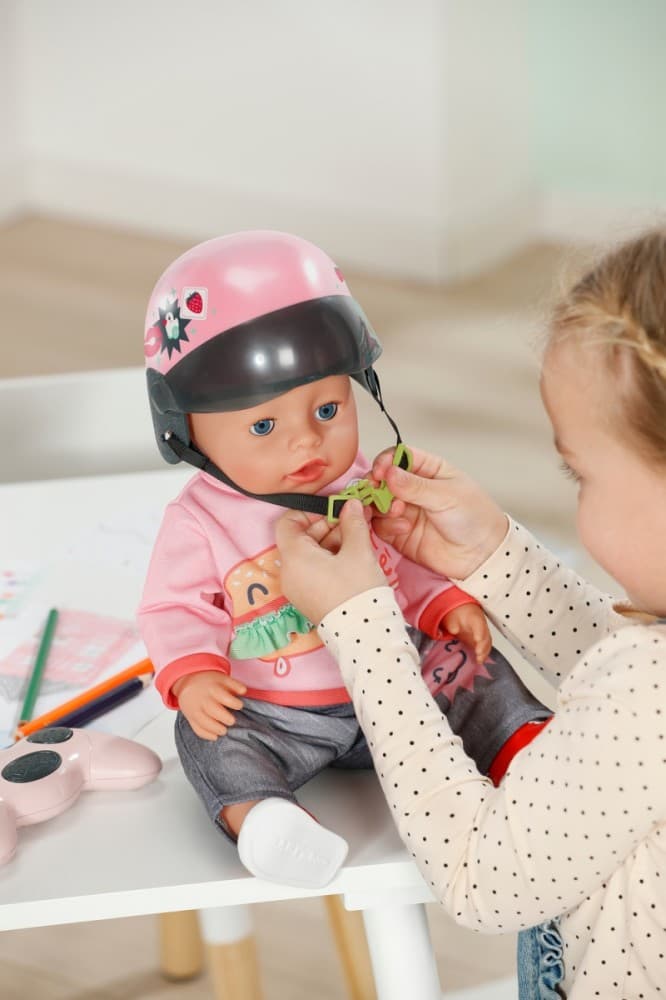 ZAPF Baby born Zaščitna čelada za lutko 43 cm 8