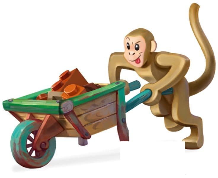 Rebel Lego gra Monkey Palace 4